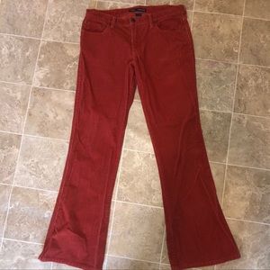 Vintage Abercrombie & Fitch corduroy’s in burnt orange - size 10